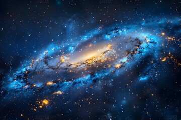 Captivating Cosmic Landscape:A Mesmerizing Glimpse into the Infinite Beauty of the Universe