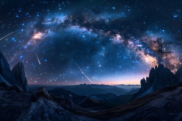 Awe-Inspiring Celestial Spectacle:Breathtaking Astronomical Phenomena Illuminating the...