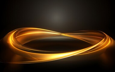 Abstract background. luminous swirling. Elegant glowing circle