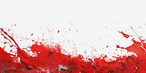  red paint splatter on white background,  dark red and black grunge, dark texture, dark grungy background, red background, red texture wall vintage, horror,halloween background,red blood splash banner