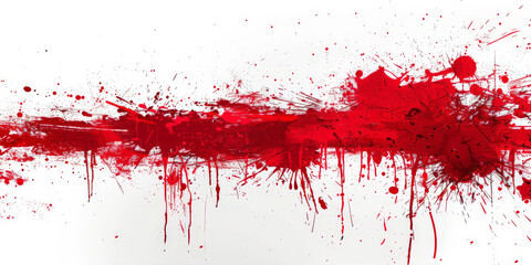  red paint splatter on white background,  dark red and black grunge, dark texture, dark grungy background, red background, red texture wall vintage, horror,halloween background,red blood splash banner