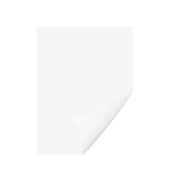 blank white paper