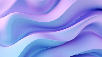 Blue and pink abstract background waves, smoke, fabric