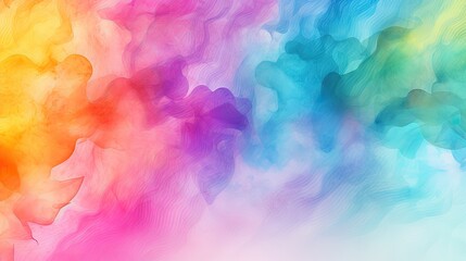 watercolor rainbow texture background