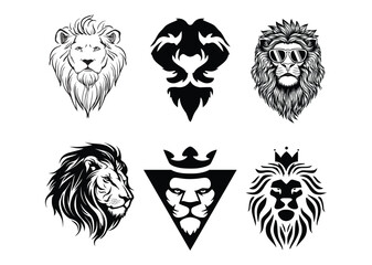 Lion Illustration collection