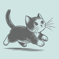 Cat Sketch Illustration