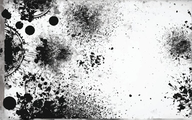 Grunge Black And White Urban Vector Texture. Abstract background. Monochrome texture. Image includes a effect the black and white tones. Black and white Grunge texture. EPS 10. Vector Illustration.