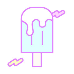 レトロポップアイスキャンディー⭐︎PNG