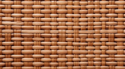 Traditional bamboo handicraft rattan weaving texture background