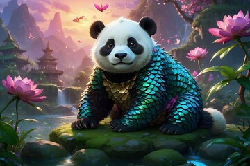 giant panda fantasy 