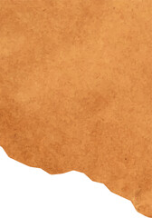 Brown Torn Paper