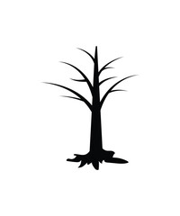 dry tree icon, vector best flat icon.