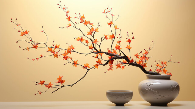 japanese pot  high definition(hd) photographic creative image