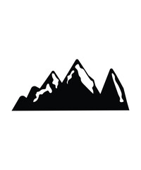 mountain icon, vector best flat icon.