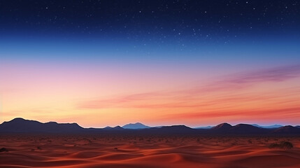 sunset in the desert  high definition(hd) photographic creative image