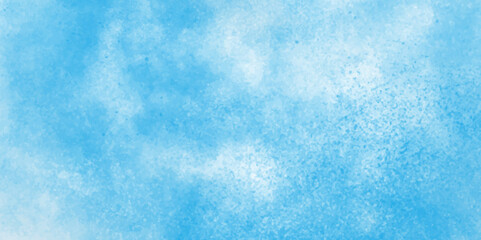 Abstract beautiful light blue cloudy sky with tiny clouds, cloudy Natural Blue sky watercolor background texture, Colorful beautiful sky blue color light background with small clouds. - obrazy, fototapety, plakaty