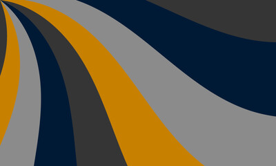 dynamic curved striped pattern background in vintage colors