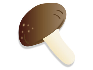 椎茸のイラスト