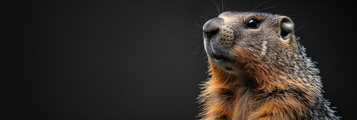 a Groundhog beautiful animal photography like living creature