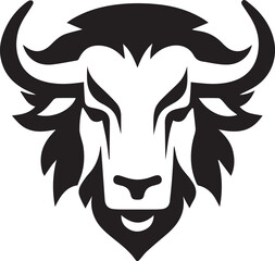 Buffalo logo vector illustration