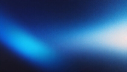 Celestial Symphony: Glowing Blue Light Effect on Dark Gradient Background