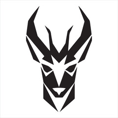 Gazelle symbol illustration