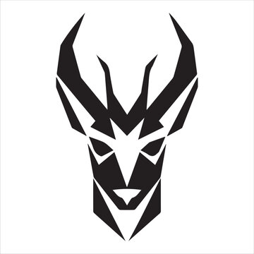 Gazelle symbol illustration