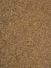 Brown stone pebble resin paving