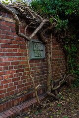 Friedhofsmauer in Neukirch Lausitz, erbaut 1894