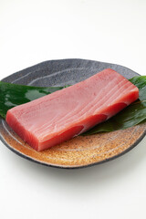 マグロの刺身のサク