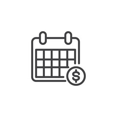 Financial Planning line icon - 780292779