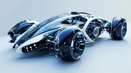 Future car wallpaper, Futuristic car images, future technology cars, futuristic electric car on blue background, future car on white background