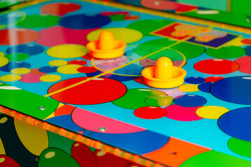 Close Up of a Colorful Board Game