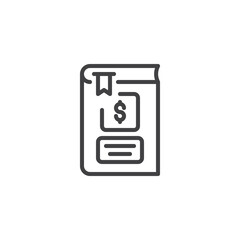 Financial Literacy line icon - 780295742