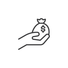 Money Savings line icon - 780297902