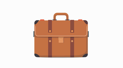 Briefcase suitcase case icon vector