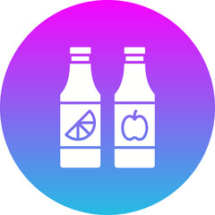Juice bottles Icon