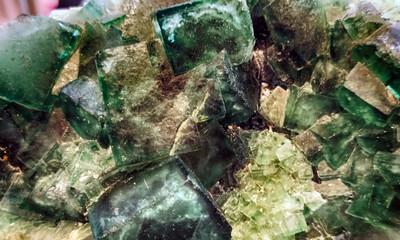 fluorite mineral texture