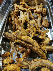 fresh fried fishes