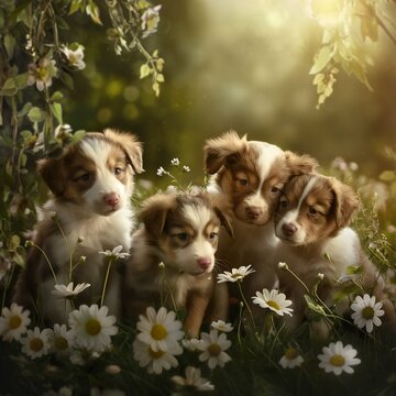 Greenfeild puppys images