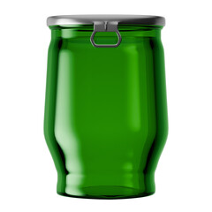 カップ酒のリアルな3Dレンダリングイラスト（切り抜き）