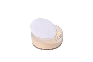 PNG, bottle with powder, isolated on white background.