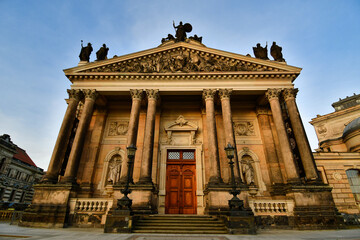 Art academy dresden germany ancient building glas dome