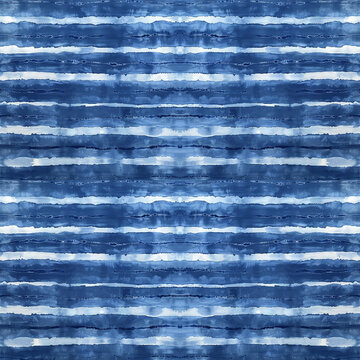 Seamless Repeat Shibori Indigo TieDye Hippie Batik Pattern Navy Indigo Ink Geometric Circles Stripes Dots Diamonds Flowers Exotic