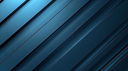 Design an animated render featuring sleek metallic blue diagonal lines moving in a forward and backward motion, presenting a modern and dynamic visual experience