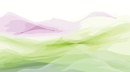Fototapeta na wymiar Abstract soft light nature green purple gradation background