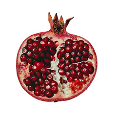 Glistening Pomegranate Seed Revelation