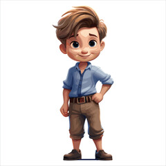 Little Boy with happy face