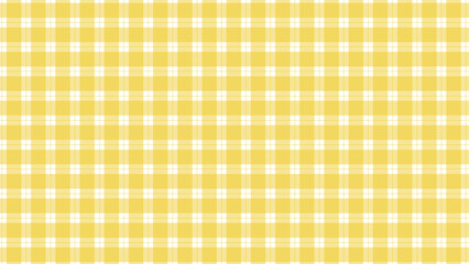 White and yellow plaid pattern classic background