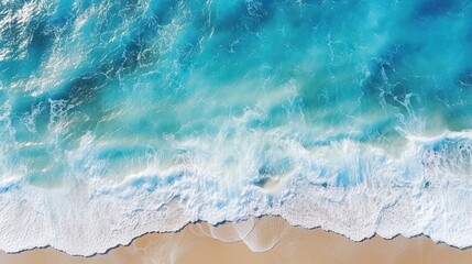 Fototapeta na wymiar huge blue ocean and rolling waves, a moment of peace.